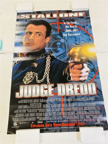 Judge Dredd Original 27x40 Movie Poster - ROLLED