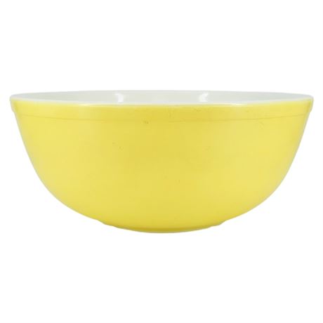 Vintage PYREX Primary Yellow 404 Mixing Bowl