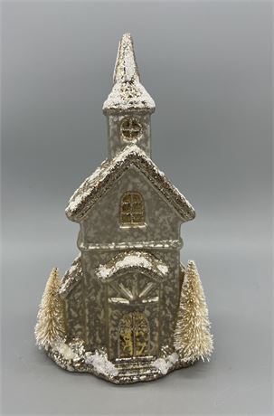 Battery Operated LED Church