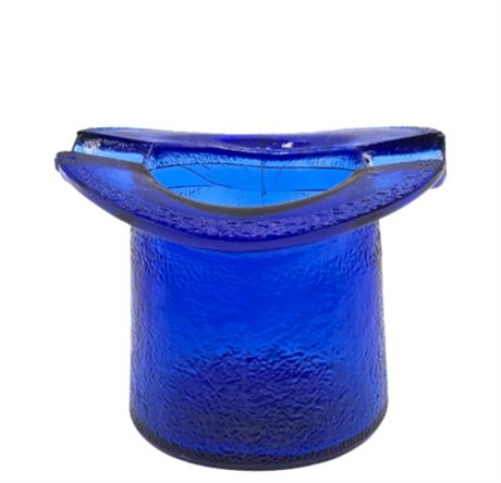 VTG Cobalt Blue, Top Hat Ashtray