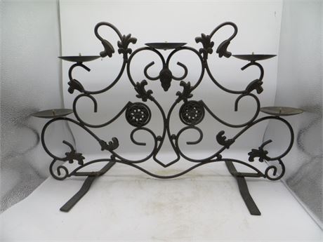 Wrought Iron Candle Holder