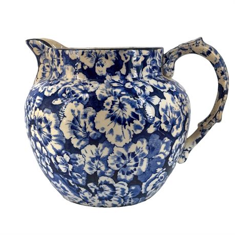 Vintage Buffalo Pottery Larkin Soap Geranium Pitcher