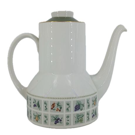 Royal Doulton Fine China Coffee Pot – Tapestry Pattern (TC 1024)