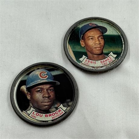 1964 Topps Coins Banks + Brock