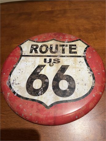 Route 66 Clock Missing Hands