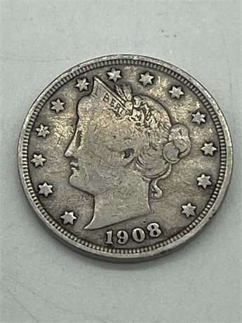 1908 Barber Nickel