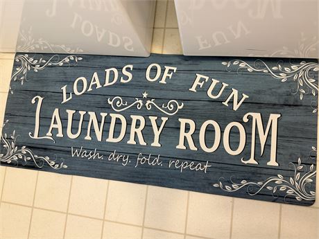 Laundry Floor Mat