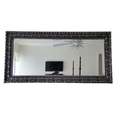 Framed Rectangular Wall Mirror