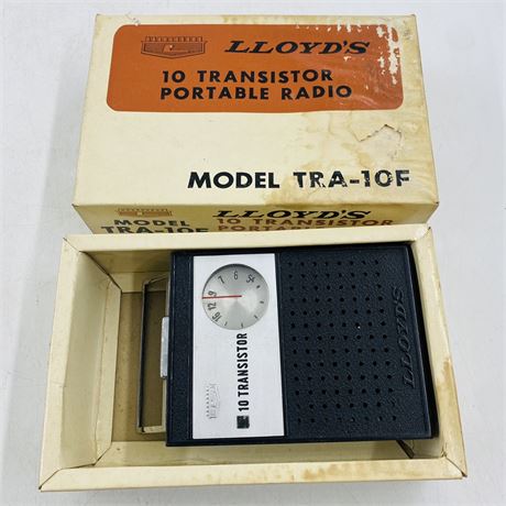 NOS Lloyd’s TRA-10F Radio
