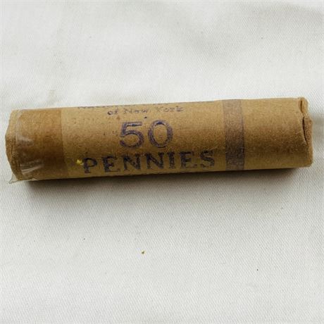 BU 1959-P Shotgun Roll Pennies