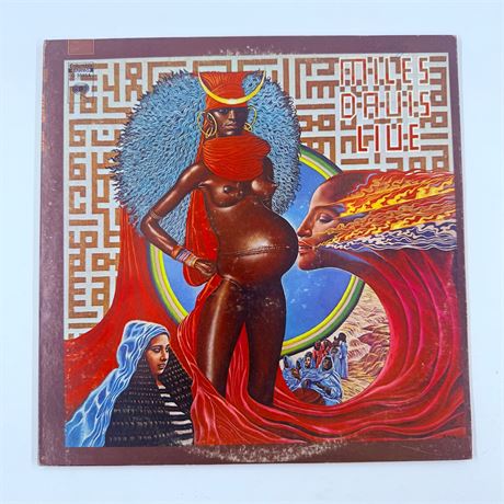 Miles Davis Live Vinyl Record