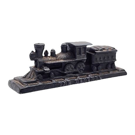 Vintage "The General" Cast Iron Steam Locomotive Miniature