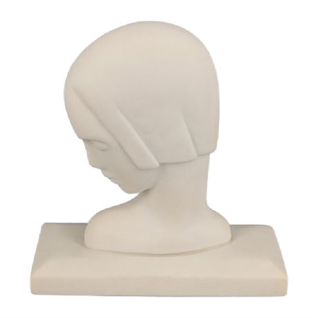 Lenox Art Deco Porcelain Woman's Face Bust Matte Glaze