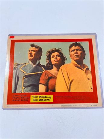 The Pride and the Passion Original 11x14” Movie Lobby Card
