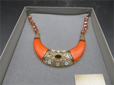 Heidi Daus Copper Color Necklace NIB