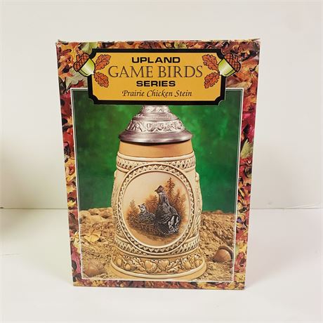 Budweiser Prairie Chicken Stein Mint in Orig Box