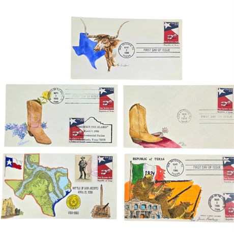 FDC 1986 Battle of San Jacinto, April 21, 1836