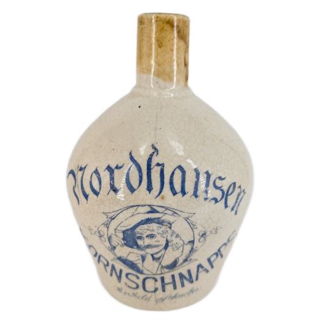 Vintage Nordhausen Kornschnapps Stoneware Pottery Jug German
