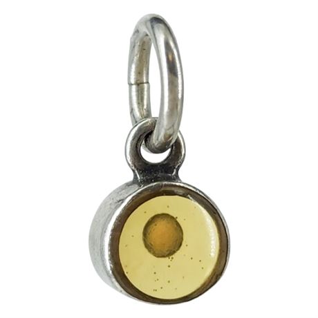 Sterling Silver Mustard Seed Mini Pendant/Charm