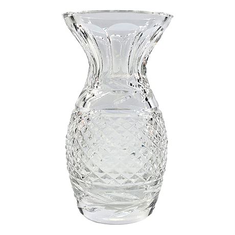 Waterford Crystal "Glandore" Small Pineapple Flower Vase