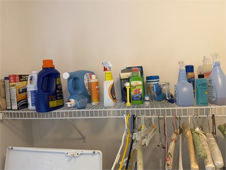 Laundry & Cleaning Items & Hangers
