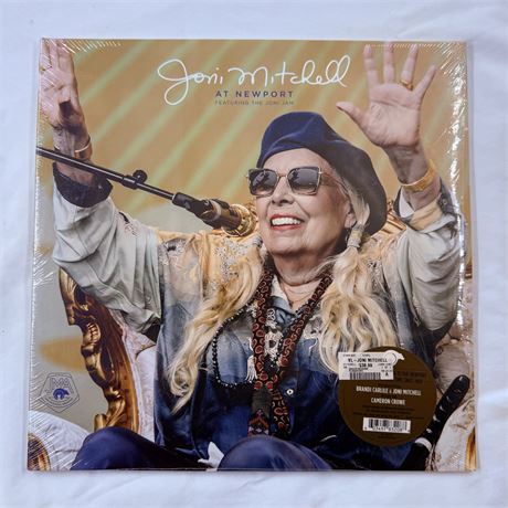 Joni Mitchell At Newport Vinyl Record - Factory Sealed