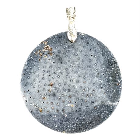 Blue Coral Pendant