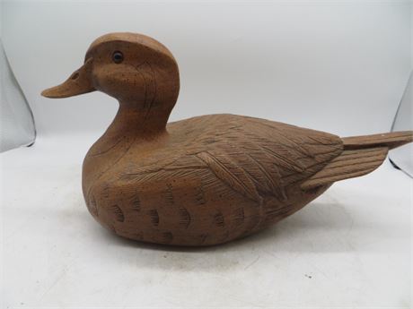 Wood Carved Duck