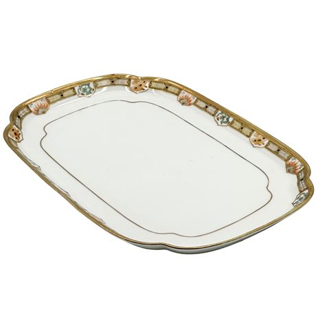 Vintage Nippon Royal Crockery Porcelain Serving Platter