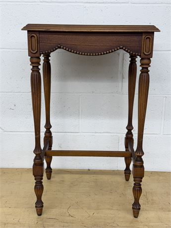 African Walnut Side Table