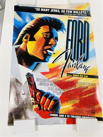 Ford Fairlane Original DS 27x41 Movie Poster - Rolled