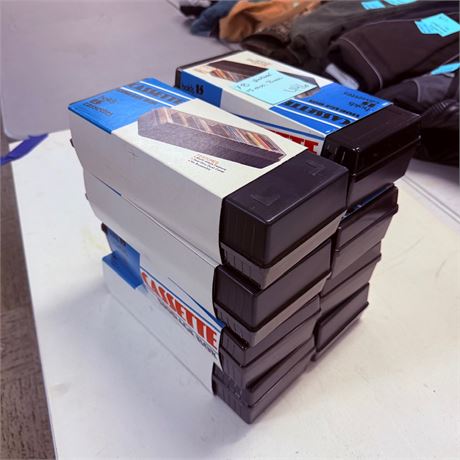 8 NOS Cassette Cases