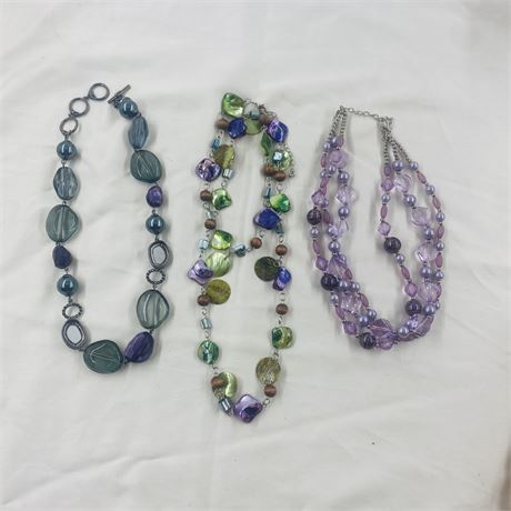 Costume Necklace Lot
