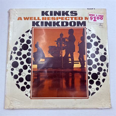 The Kinks Kinkdom Sealed Vinyl Record