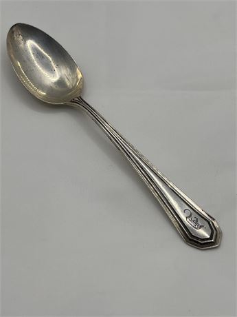 Sterling monogrammed spoon 16.94g
