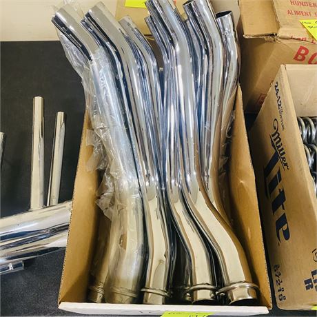 10 NOS Harley Davidson Exhaust Parts