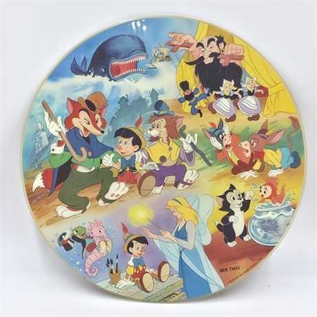 1981 Walt Disney Picture Disc "Pinocchio"