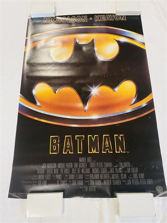 Batman (1989) Original 27x41 Movie Poster - ROLLED