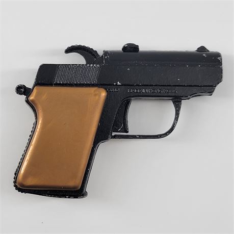 Vintage Zee Police .45 Miniature TOY Cap Gun Model #1113 Pistol Hong Kong