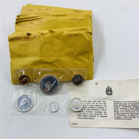 15 - 1967 Canada Proof Like Sets