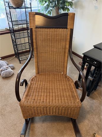 Wicker Rocker
