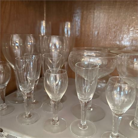 Wine & Cocktail Glass Shelf Buyout