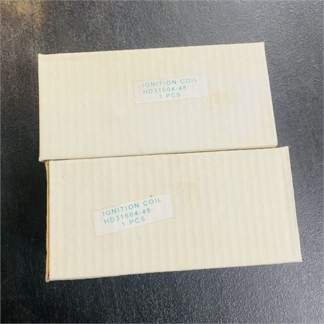 2 NOS Panhead 6v Ignition Coils