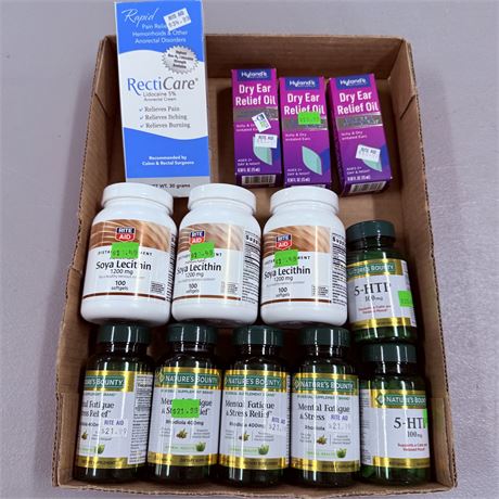 New Supplement + Medicine Lot