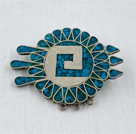 17g Vintage Navajo Sterling Pin