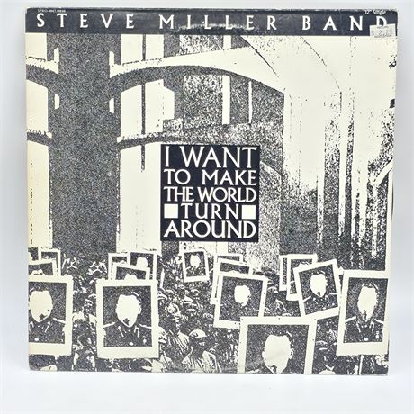 1986 Promo Copy, Steve Miller Band "I Want to Make the World Turn Around"