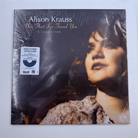 Sealed Alison Krauss Now That I’ve Found You Vinyl Record