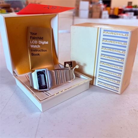 NOS Fairchild Digital Watch