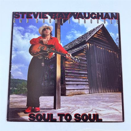Stevie Ray Vaughn Soul To Soul Vinyl Record