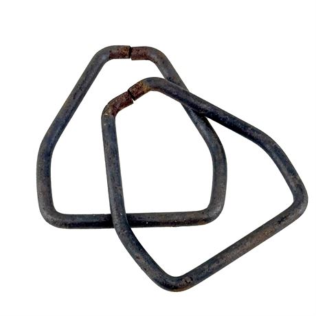 Pair of Antique Iron Sirrups